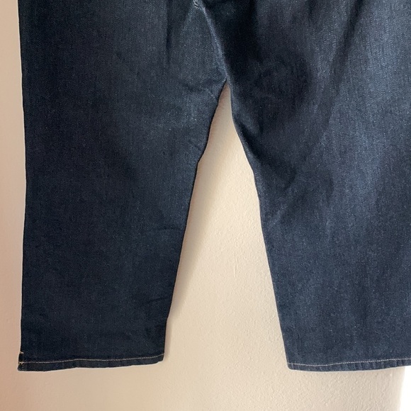 RALPH LAUREN Dark Wash Crop Denim Jeans - Picture 9 of 10